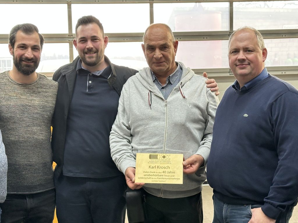 Hecker & Krosch Generationenwechsel