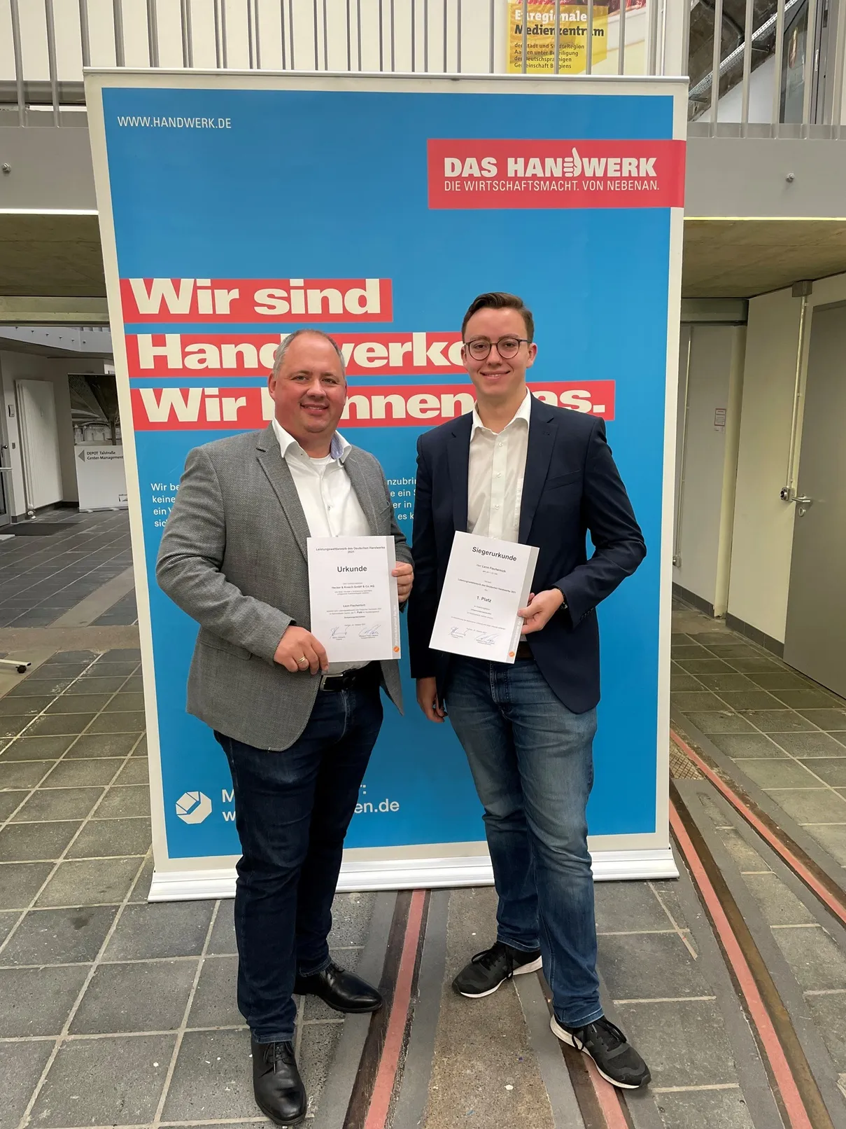 Landessieger Ausbildungsberuf Zerspanungsmechaniker